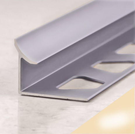 Заказать Алюминиевый уголок внутренний для плитки ПО-В10 Розовый глянец 2,7 м 