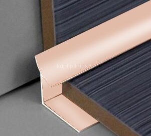 Заказать Алюминиевый уголок внутренний для плитки ПО-В10 Розовый глянец 2,7 м Заказать Алюминиевый уголок внутренний для плитки ПО-В10 Розовый глянец 2,7 м