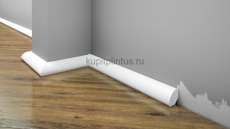 Заказать Плинтус напольный под покраску Cezar Elegance LPC-12 101-белый 2,44м Заказать Плинтус напольный под покраску Cezar Elegance LPC-12 101-белый 2,44м