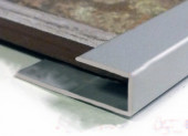 Профиль для ламината оконечный Panel L алюминий 10 мм PV44-02 серебро матовое 2,7 м