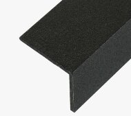 Алюминиевый уголок 15х30 разнополочный ПБ30х15 черный муар 2,7м Алюминиевый уголок 15х30 разнополочный ПБ30х15 черный муар 2,7м