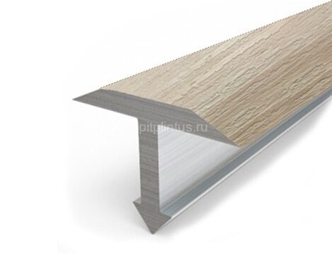 Заказать Профиль Т-образный из ламинированного алюминия Т-14 Л Дуб жемчужный 2,7 м Заказать Профиль Т-образный из ламинированного алюминия Т-14 Л Дуб жемчужный 2,7 м