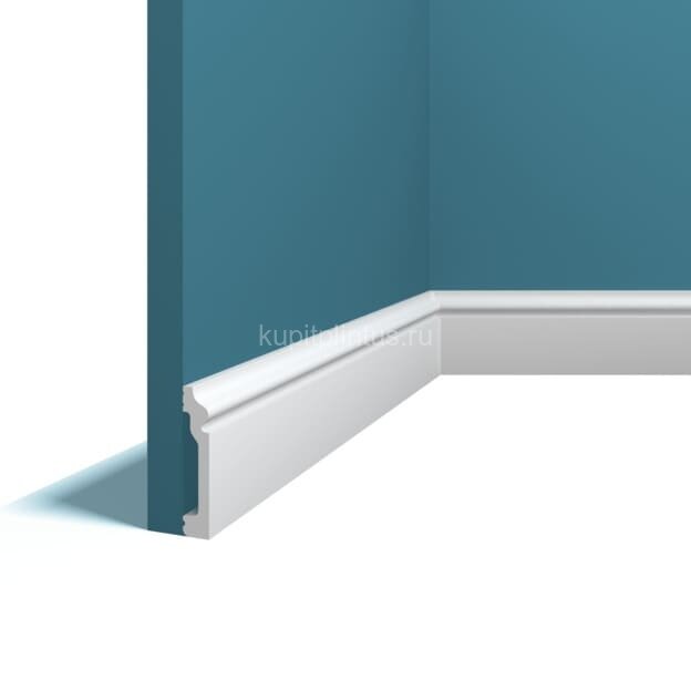 Заказать Плинтус напольный Перфект Плюс P156 белый ударопрочный полимер 60х12х2000 мм Заказать Плинтус напольный Перфект Плюс P156 белый ударопрочный полимер 60х12х2000 мм