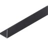 Уголок алюминиевый 10х10 мм NEEXY PV60-42 SBL муар черный 2.7 м