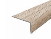 Угловой порог алюминиевый Д13 КД Дуб беленый (декорированный) 2,7 м Угловой порог алюминиевый Д13 КД Дуб беленый (декорированный) 2,7 м