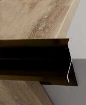 Алюминиевый фигурный профиль для углов ступеней 10 мм ПО-204-05 бронза глянец 2.7 м Алюминиевый фигурный профиль для углов ступеней 10 мм ПО-204-05 бронза глянец 2.7 м