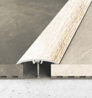 Одноуровневый порог алюминий скрытое крепление 32 мм Effector A66-0916 Дуб Белый 2,7 м Одноуровневый порог алюминий скрытое крепление 32 мм Effector A66-0916 Дуб Белый 2,7 м