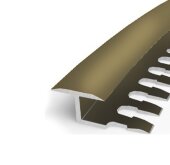 Профиль Т-образный гибкий 14 мм алюминий PV43-09 шампань блестящая 2,7 м Профиль Т-образный гибкий 14 мм алюминий PV43-09 шампань блестящая 2,7 м