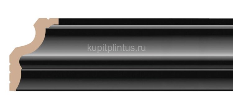 Заказать Потолочный карниз Decomaster Арт Деко D148-195 Черный 45х30х2400 мм Заказать Потолочный карниз Decomaster Арт Деко D148-195 Черный 45х30х2400 мм