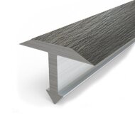 Профиль Т-образный из ламинированного алюминия Т-26 Л Дуб арктик 2,7 м Профиль Т-образный из ламинированного алюминия Т-26 Л Дуб арктик 2,7 м