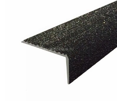 Заказать Угловой порог алюминиевый Д13 КР Люкс черный металлик (порошковая эмаль) 2,7 м Заказать Угловой порог алюминиевый Д13 КР Люкс черный металлик (порошковая эмаль) 2,7 м