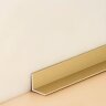 Заказать Алюминиевый уголок 30х30 мм Евротрим 0344.00 золото 3 м 