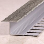 Алюминиевый профиль Т-образный 16 мм Т-16 Л Дуб пепельный 2,7 м Алюминиевый профиль Т-образный 16 мм Т-16 Л Дуб пепельный 2,7 м