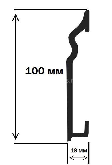 Заказать Напольный плинтус ПВХ 100 мм Asvi C-01 орех темный 2,4 м Заказать Напольный плинтус ПВХ 100 мм Asvi C-01 орех темный 2,4 м