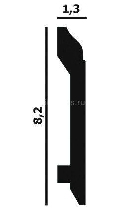 Заказать Напольный плинтус Перфект Плюс P47 82 мм 2 м Заказать Напольный плинтус Перфект Плюс P47 82 мм 2 м