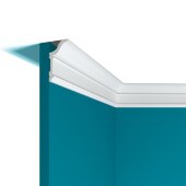 Потолочный плинтус 32х60 мм Перфект Плюс P93 белый 2 м Потолочный плинтус 32х60 мм Перфект Плюс P93 белый 2 м