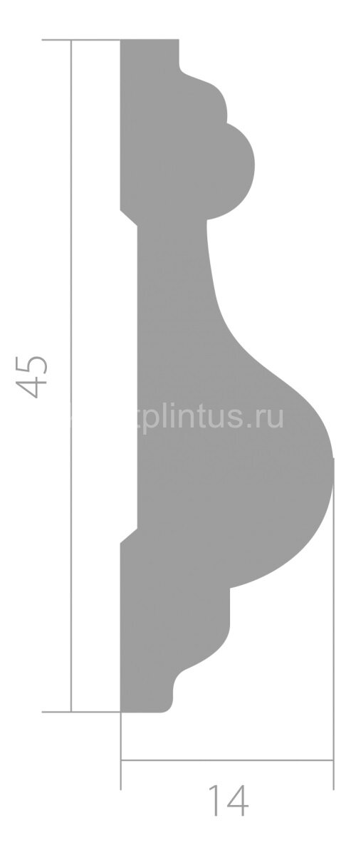 Заказать Молдинг ЛДФ 14х45 мм Ultrawood U 002 2,44 м Заказать Молдинг ЛДФ 14х45 мм Ultrawood U 002 2,44 м