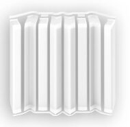 Комплектующие плинтуса прямоугольного 80 мм (во флоупаке 2 комплекта) Идеал Дюра ИД-ПП80-Н8-Ф2 001 белый Комплектующие плинтуса прямоугольного 80 мм (во флоупаке 2 комплекта) Идеал Дюра ИД-ПП80-Н8-Ф2 001 белый