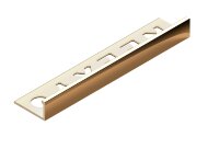 Профиль L-образный латунный 8 мм NEEXY PVL01-01 P полированный  2.7м