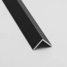 Алюминиевый уголок 30х30 мм Евротрим 0344.05 черный 3 м