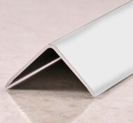 Алюминиевый уголок 10х10 мм PV60-24 белый Ral 9016 2,7 м Алюминиевый уголок 10х10 мм PV60-24 белый Ral 9016 2,7 м