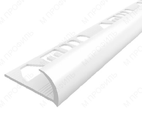 Заказать С-профиль ПВХ 7 мм белый Заказать С-профиль ПВХ 7 мм белый