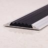 Заказать Порог одноуровневый с резиновой вставкой ПО-46 серебро матовое - черный 2,7 м Заказать Порог одноуровневый с резиновой вставкой ПО-46 серебро матовое - черный 2,7 м