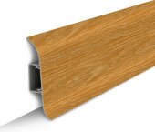 Плинтус напольный ПВХ 85 мм Идеал Классик К-П85 206 дуб коньячный 2,2 м Плинтус напольный ПВХ 85 мм Идеал Классик К-П85 206 дуб коньячный 2,2 м