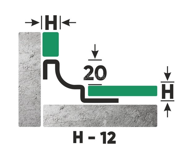 Заказать Внутренний профиль из нержавеющей стали для плитки 12 мм FWR 12 S сатинированная сталь 2,7 м Заказать Внутренний профиль из нержавеющей стали для плитки 12 мм FWR 12 S сатинированная сталь 2,7 м