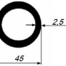 Заказать Труба алюминиевая круглая 45х2,5 мм 3 м Заказать Труба алюминиевая круглая 45х2,5 мм 3 м