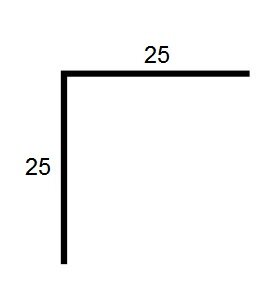Заказать Уголок защитный ПВХ Lemal E25 25х25 мм Цвет 8698 Под дерево 2,75 м Заказать Уголок защитный ПВХ Lemal E25 25х25 мм Цвет 8698 Под дерево 2,75 м