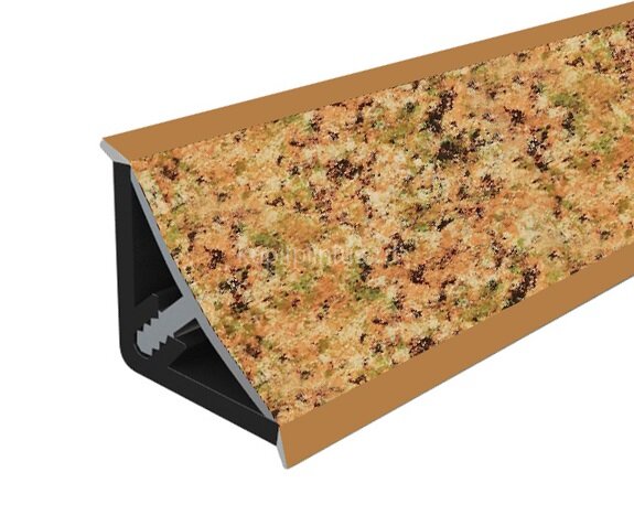 Заказать Плинтус для столешницы 14х14 Cezar Mini вогнутый 031 Мадагаскар 3 м Заказать Плинтус для столешницы 14х14 Cezar Mini вогнутый 031 Мадагаскар 3 м