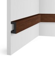 Молдинг 40х20 мм Hiwood LB40 BR396 под дерево 2,7м Молдинг 40х20 мм Hiwood LB40 BR396 под дерево 2,7м