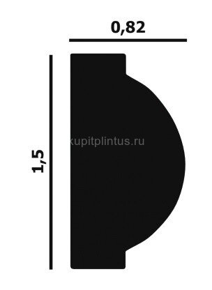 Заказать Молдинг Перфект Плюс P52 15х12 мм 2 м 