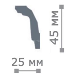 Заказать Потолочный плинтус (карниз) NMC LX-49 2 м Заказать Потолочный плинтус (карниз) NMC LX-49 2 м