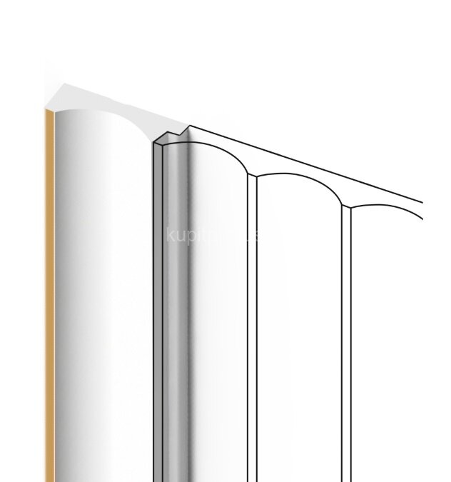 Заказать Финишный молдинг 12х32 мм HiWood LF139A W49G белый-бежевый 2,7 м Заказать Финишный молдинг 12х32 мм HiWood LF139A W49G белый-бежевый 2,7 м