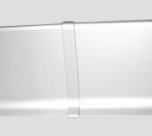 Соединитель ПВХ для плинтуса Евротрим L-60 ПВХ серебро Соединитель ПВХ для плинтуса Евротрим L-60 ПВХ серебро