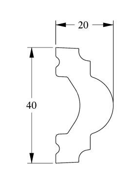 Заказать Молдинг Orac Decor Duropolymer PX120 2 м 