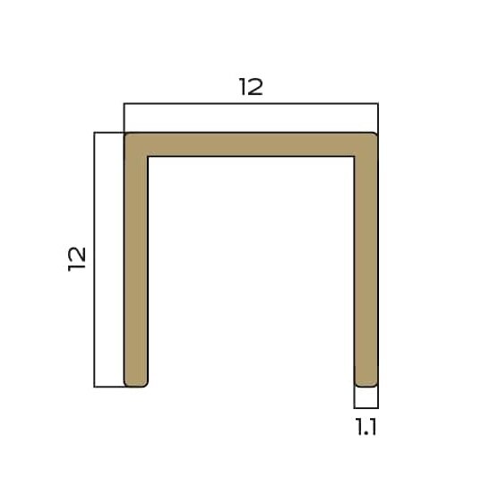 Заказать Профиль П-образный латунный 12х12 мм NEEXY PVL86-02 CHR хром 2.7м Заказать Профиль П-образный латунный 12х12 мм NEEXY PVL86-02 CHR хром 2.7м