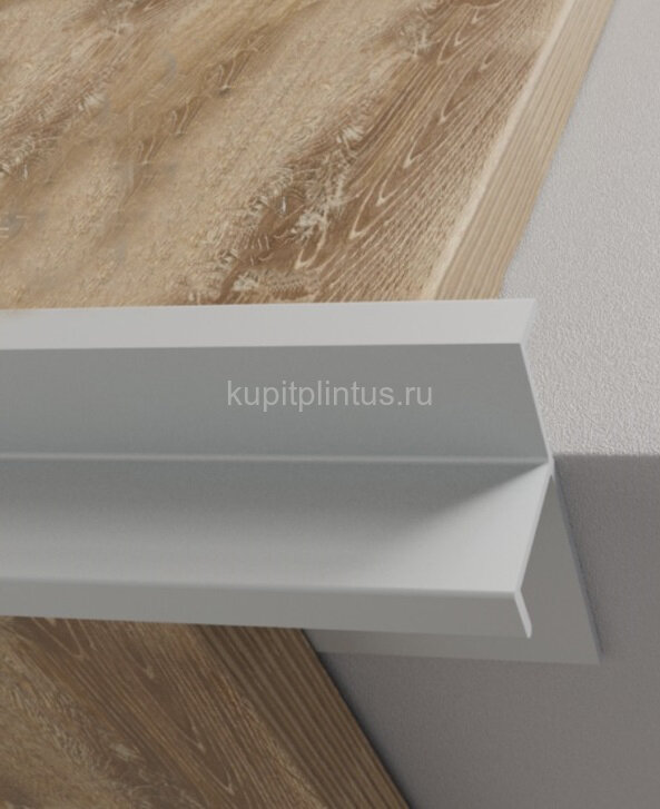 Заказать Алюминиевый фигурный профиль для углов ступеней 10 мм ПО-204-02 серебро матовое 2.7 м Заказать Алюминиевый фигурный профиль для углов ступеней 10 мм ПО-204-02 серебро матовое 2.7 м