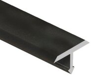 Профиль Т-образный алюминиевый 15 мм (плоский) Gunsen PV35-18 черный матовый 2,7 м Профиль Т-образный алюминиевый 15 мм (плоский) Gunsen PV35-18 черный матовый 2,7 м