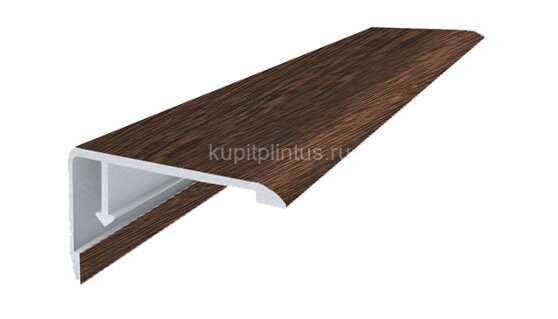 Заказать Угловой алюминиевый профиль Т-образный 18х36 мм MP 100 39-Орех миланский 2,7 м 