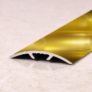 Порог одноуровневый из алюминия ПО-31 золото глянцевое 2,7 м Порог одноуровневый из алюминия ПО-31 золото глянцевое 2,7 м