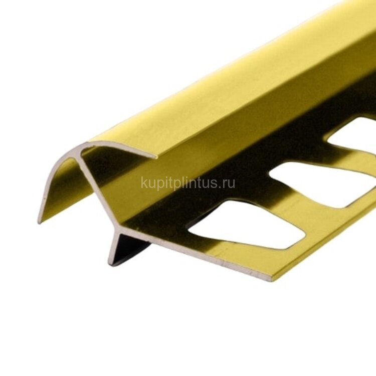 Заказать Профиль алюминиевый под плитку фигурный ПО-8х8 Золото матовое 2,7 м Заказать Профиль алюминиевый под плитку фигурный ПО-8х8 Золото матовое 2,7 м