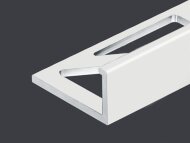 L-образный профиль алюминиевый 8 мм PV01-24 белый Ral 9016 2,7 м L-образный профиль алюминиевый 8 мм PV01-24 белый Ral 9016 2,7 м