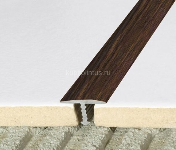 Заказать Т-образный профиль алюминиевый 26 мм Effector A56 4201 Венге Конго 2,5 м Заказать Т-образный профиль алюминиевый 26 мм Effector A56 4201 Венге Конго 2,5 м