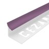 Внутренний угол ПВХ для плитки 9 мм Cezar 135 Сиреневый 2,5 м