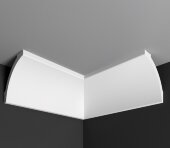 Угол внутренний к плинтусу Де-Багет П 05 70/70 (10*4) белый