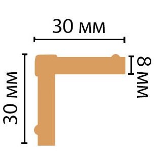 Заказать Цветной уголок Decomaster 116-933 с орнаментом 30х30х2400 мм Заказать Цветной уголок Decomaster 116-933 с орнаментом 30х30х2400 мм