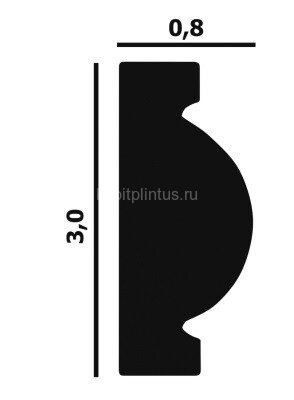 Заказать Молдинг Перфект Плюс P53 30х8 мм 2 м Заказать Молдинг Перфект Плюс P53 30х8 мм 2 м